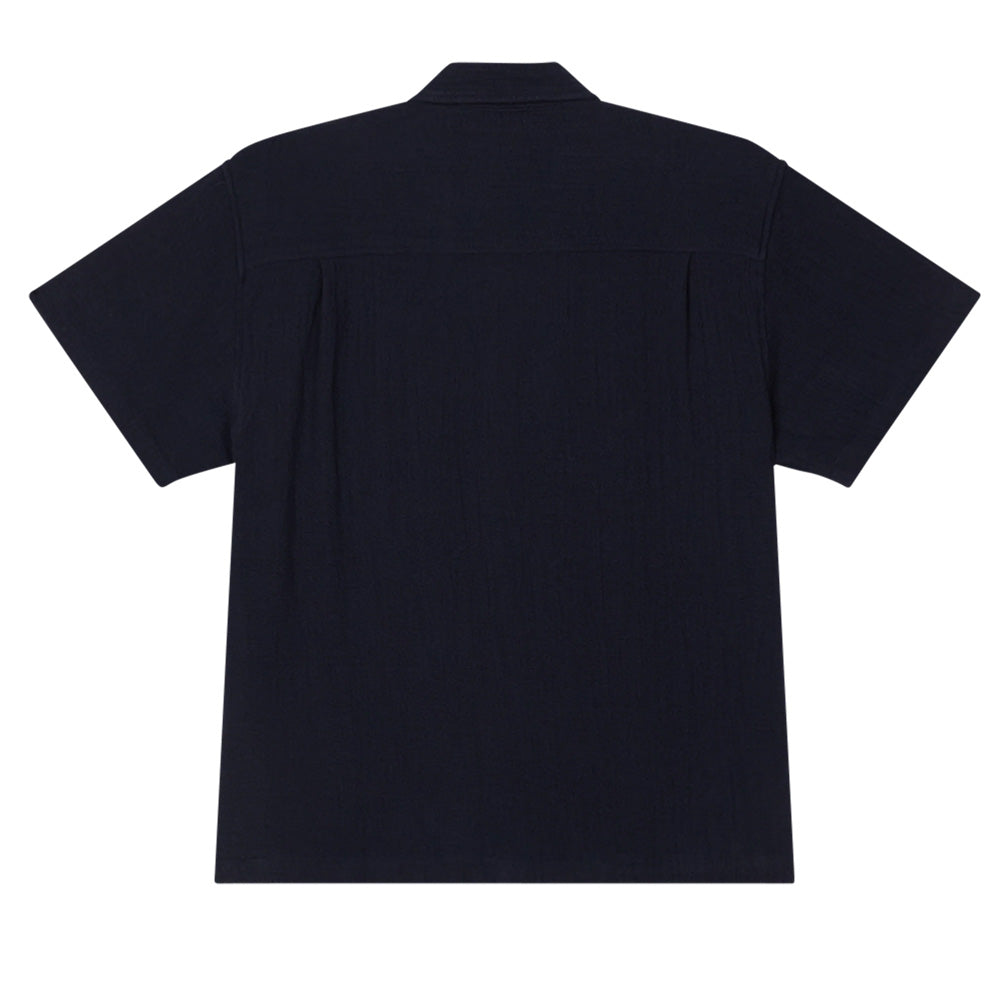 obey 181210429 curtis woven shirt navy