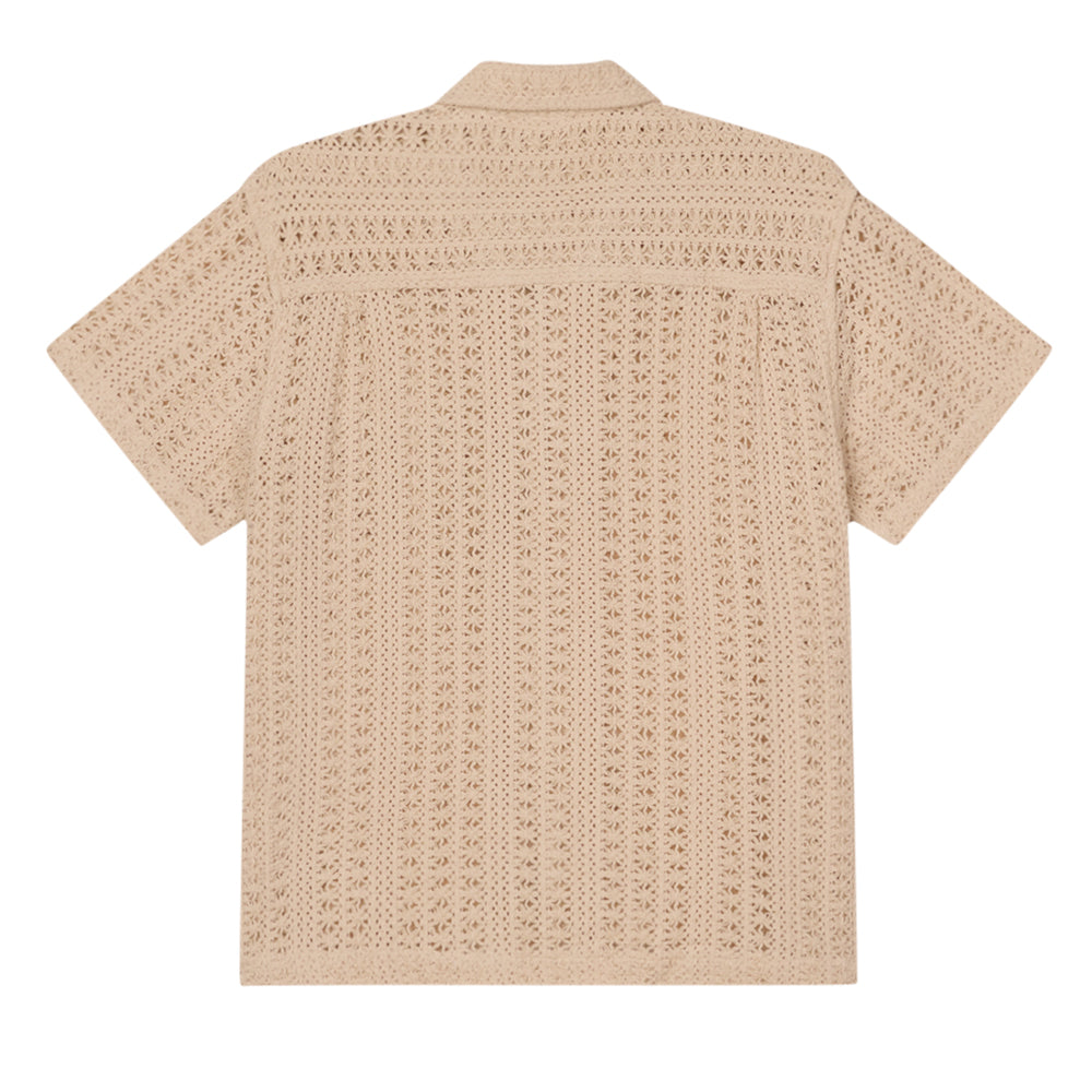 obey 181210444 harison woven shirt natural