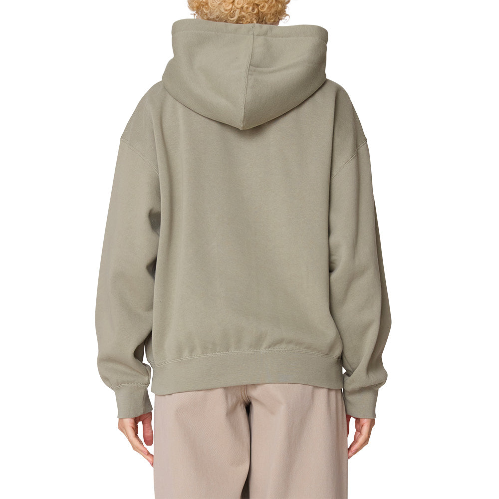 obey 211610157 chainstitch baggy relaxed hood shadow