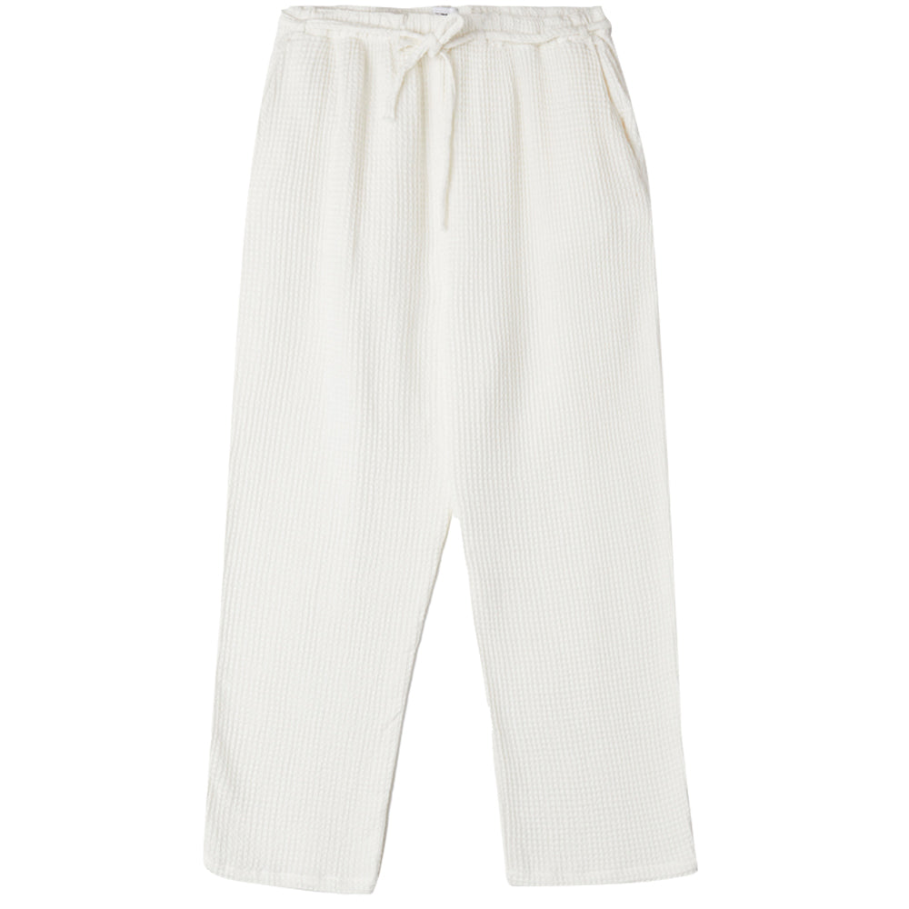 obey 242000118 camille waffle pant muted white