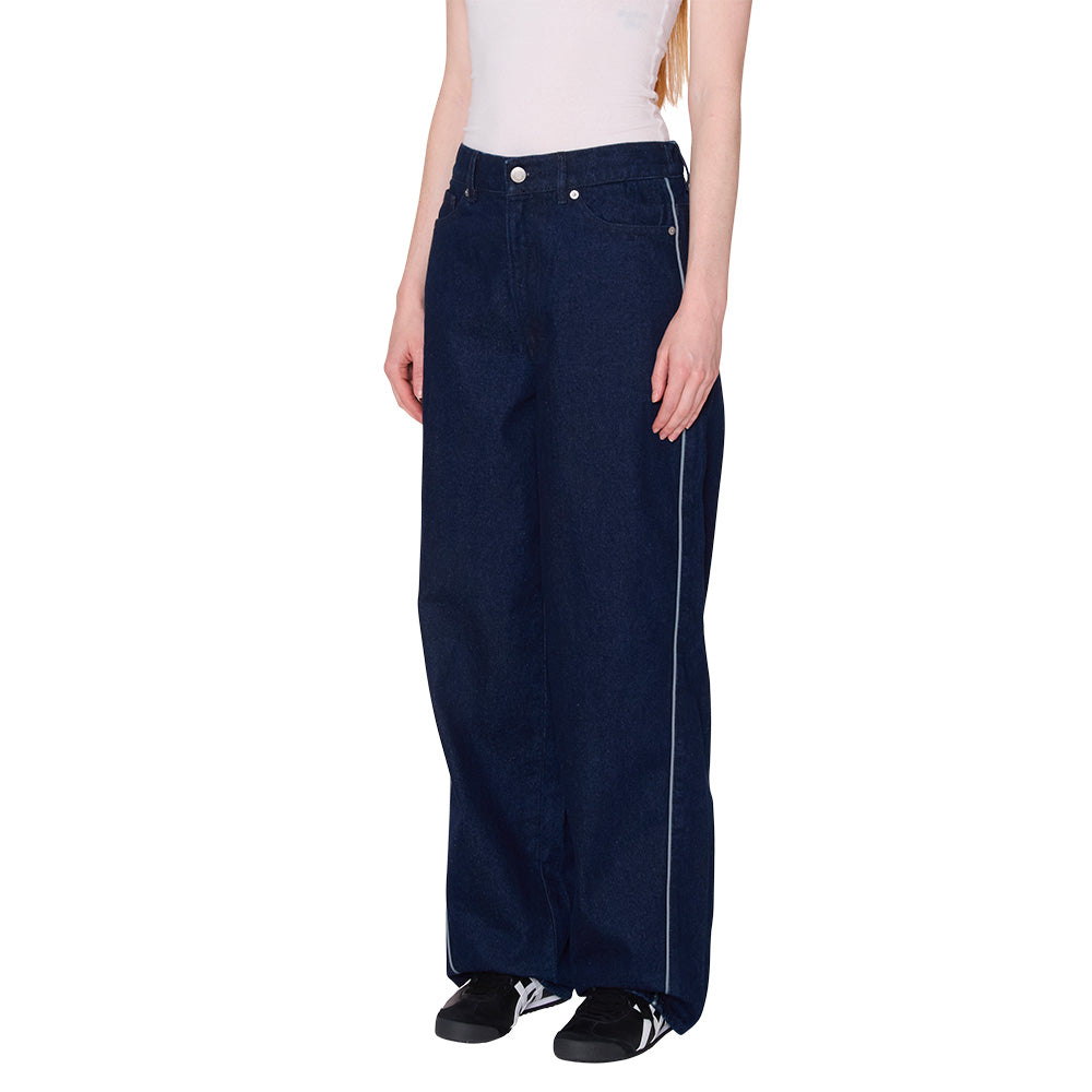 OBEY OBEY ALLOY PIPING DENIM PANTS // RINSE