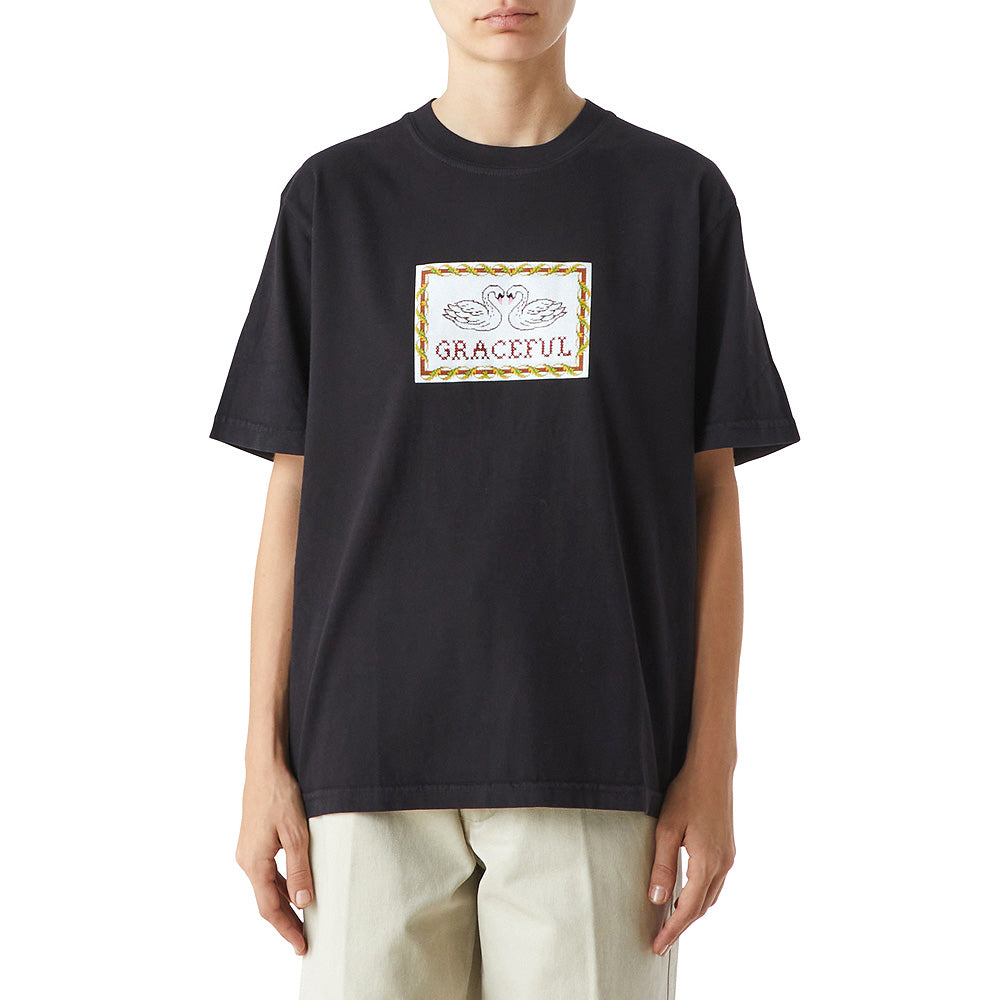 obey 267862614 obey graceful tee blk pigment black