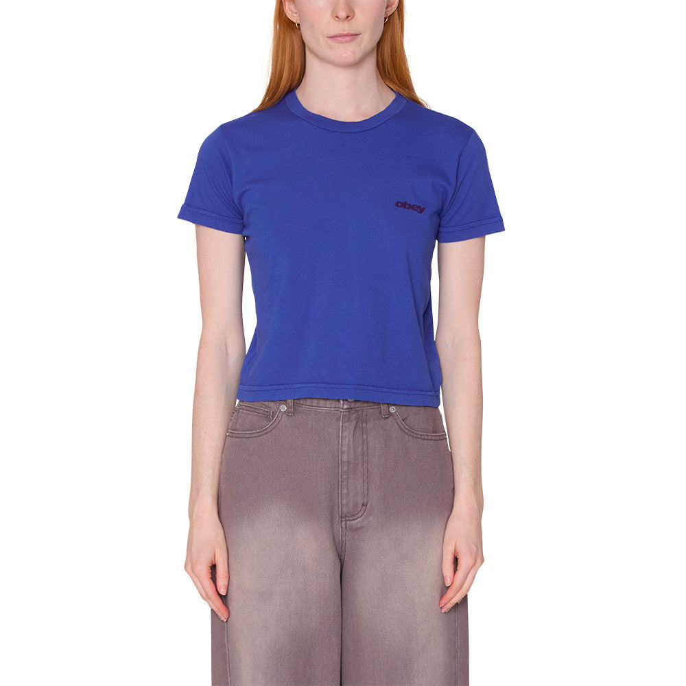 OBEY OBEY SPEED TEE SHIRT // BLUE QUARTZ