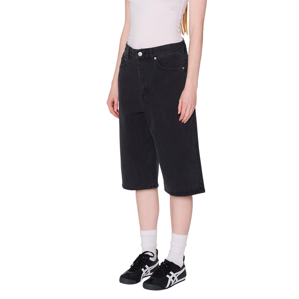 OBEY OBEY KARINA LONG DENIM SHORT // WASHED BLACK