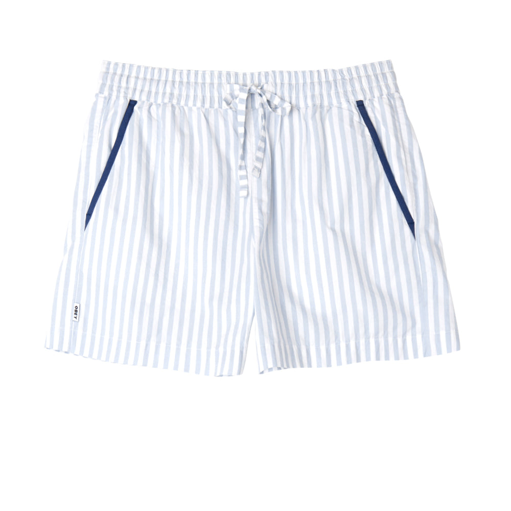 OBEY OBEY SERENA UTILITY SHORT // GOOD GREY MULTI