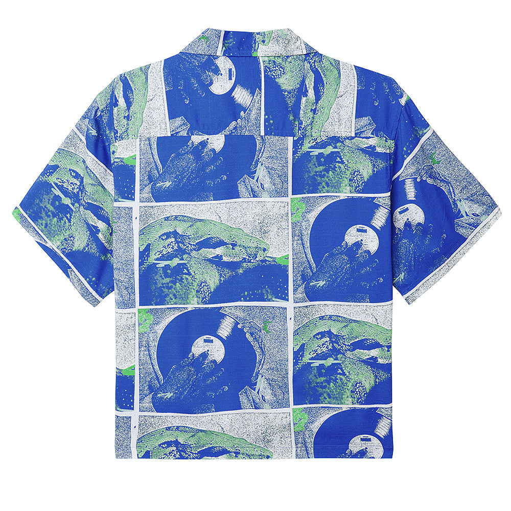 obey 281210118 atoll shirt bmu blue multi