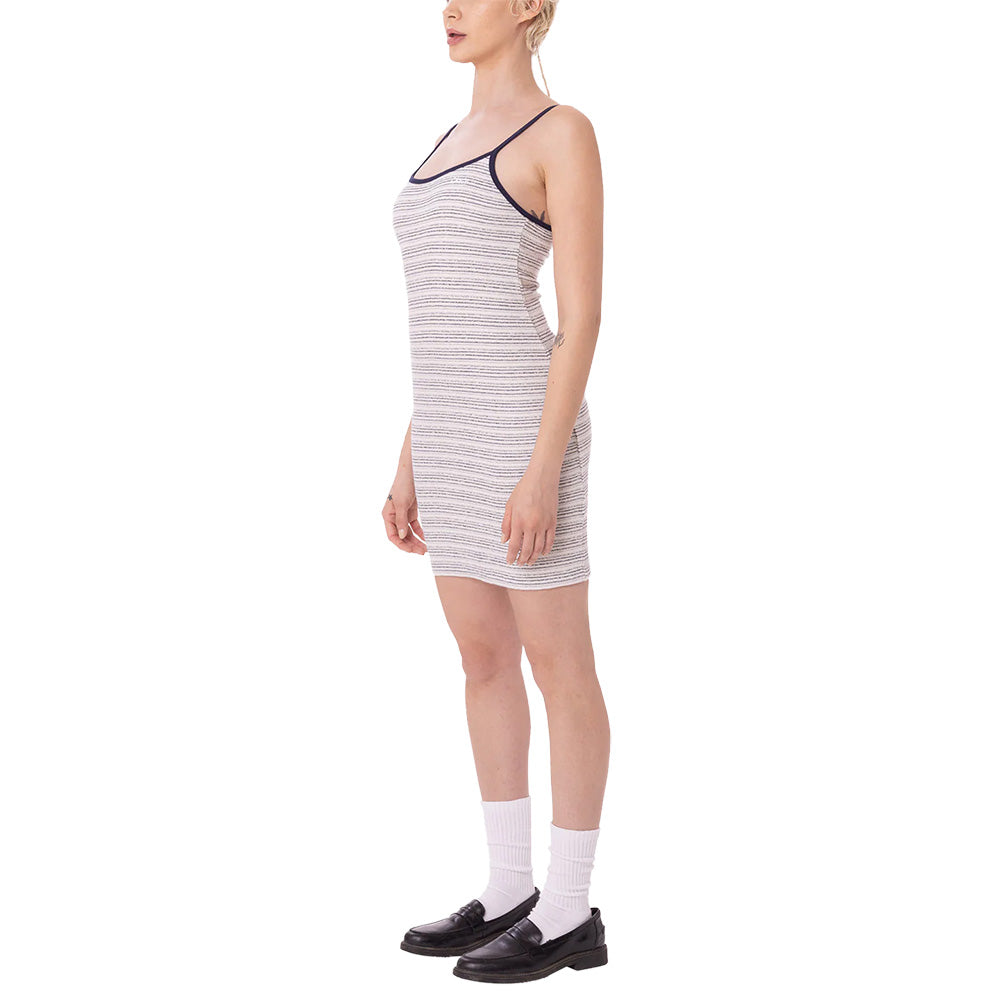 obey 401500417 license jersey dress ubl unbleached multi