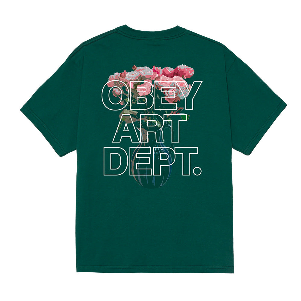 obey art dept tee rainforest