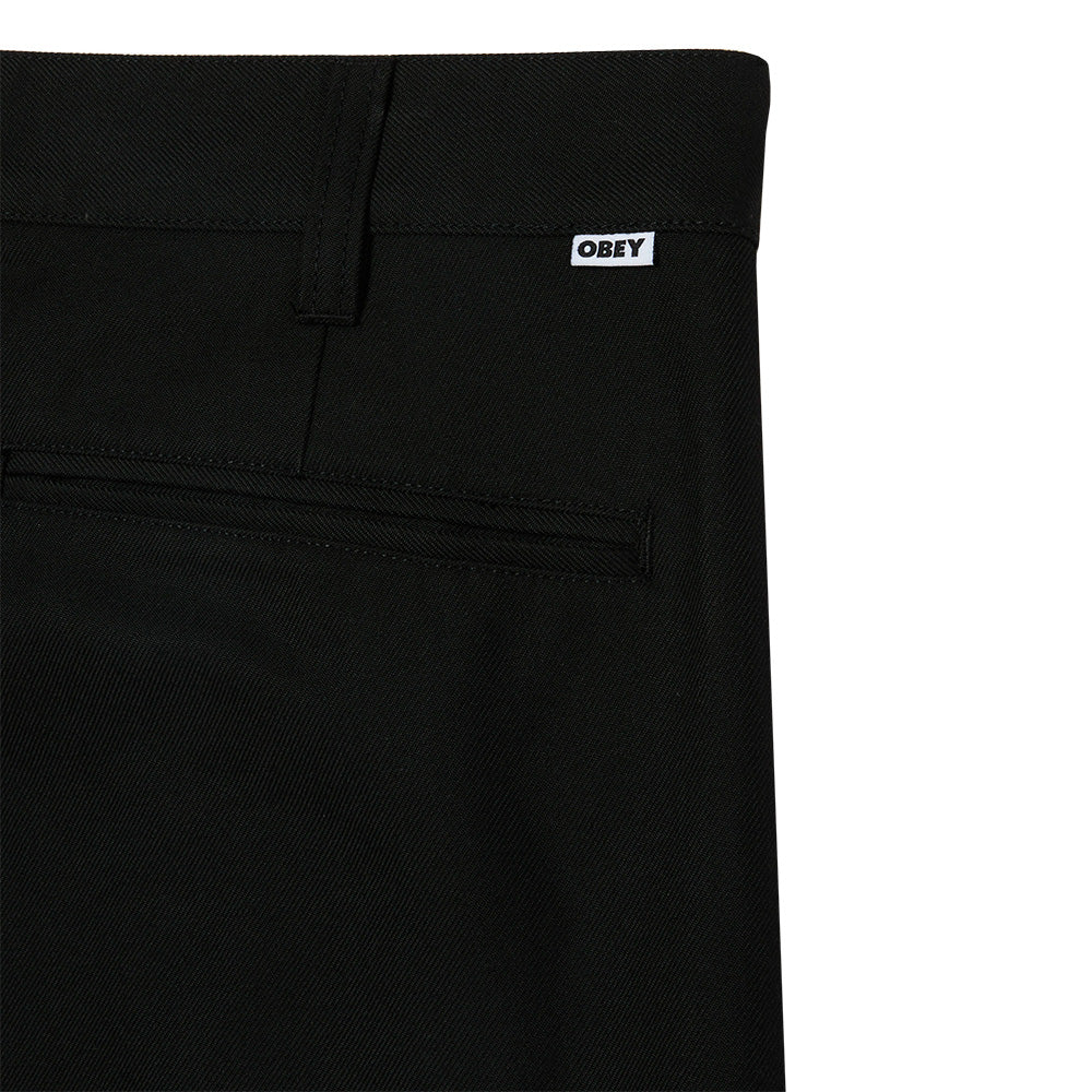 OBEY OBEY DEAN PLEATED PANT // BLACK