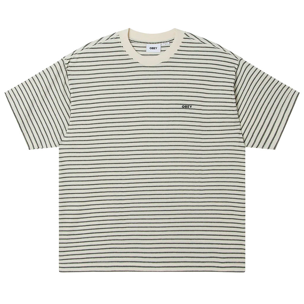 OBEY EDWIN T-SHIRT //CREAM MULTI