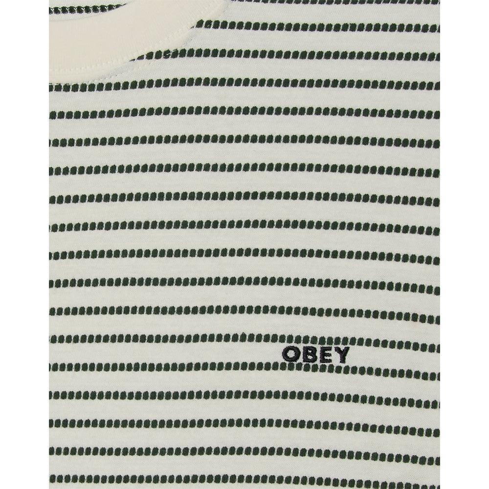 OBEY EDWIN T-SHIRT //CREAM MULTI