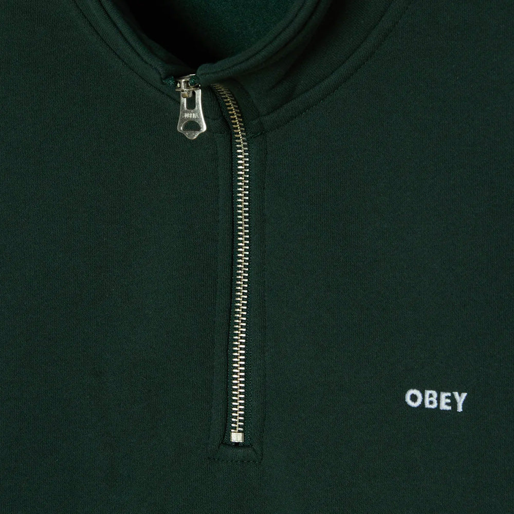 OBEY OBEY ESTABLISHED WORKS BOLD MOCKNECK // GREEN GABLES