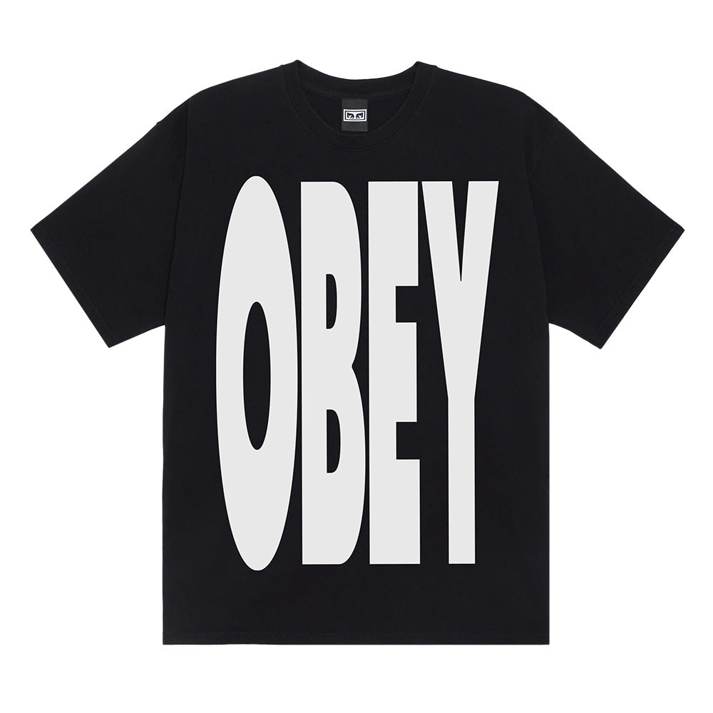 obey extended tee black