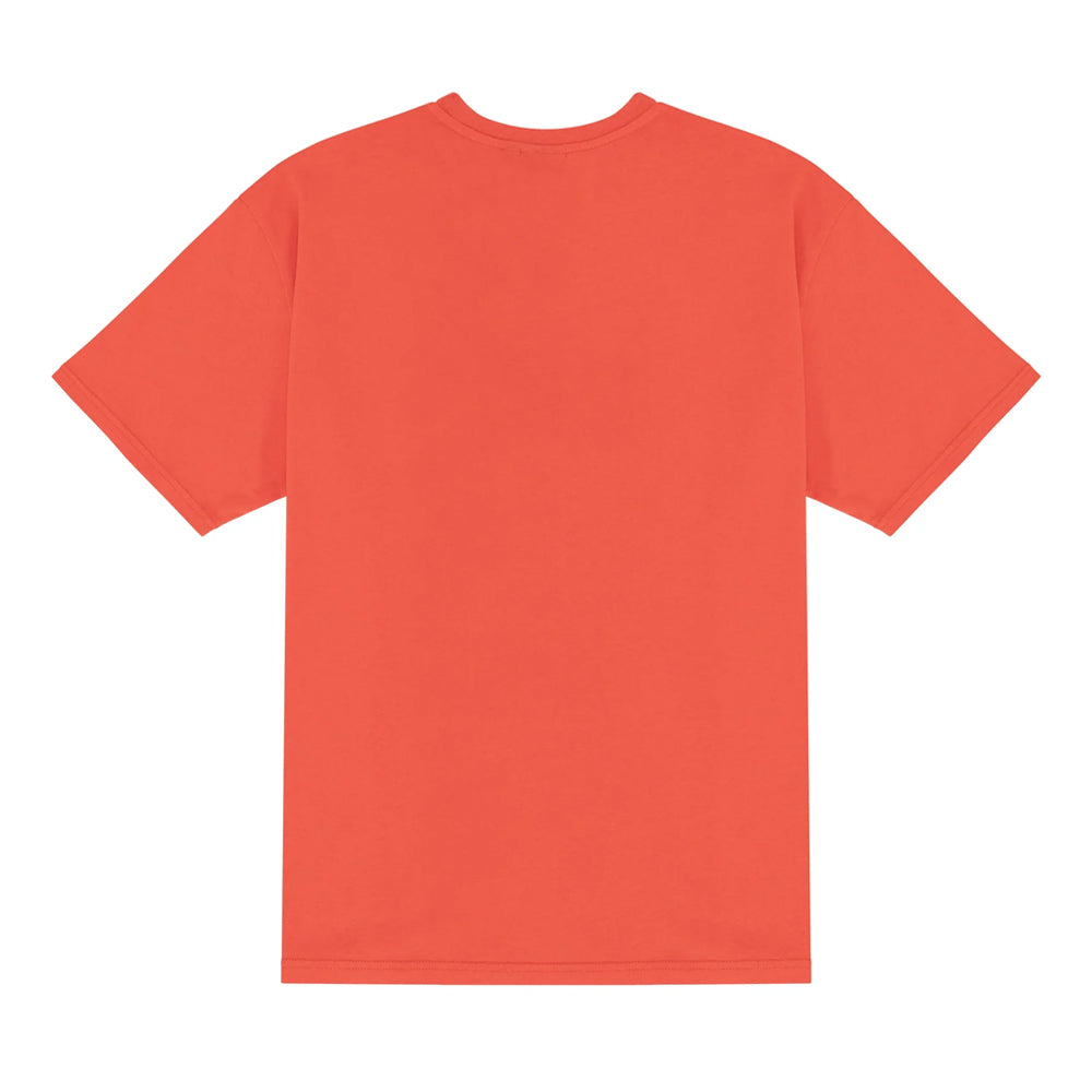 obey na4hml obey x napapijri tee fire red