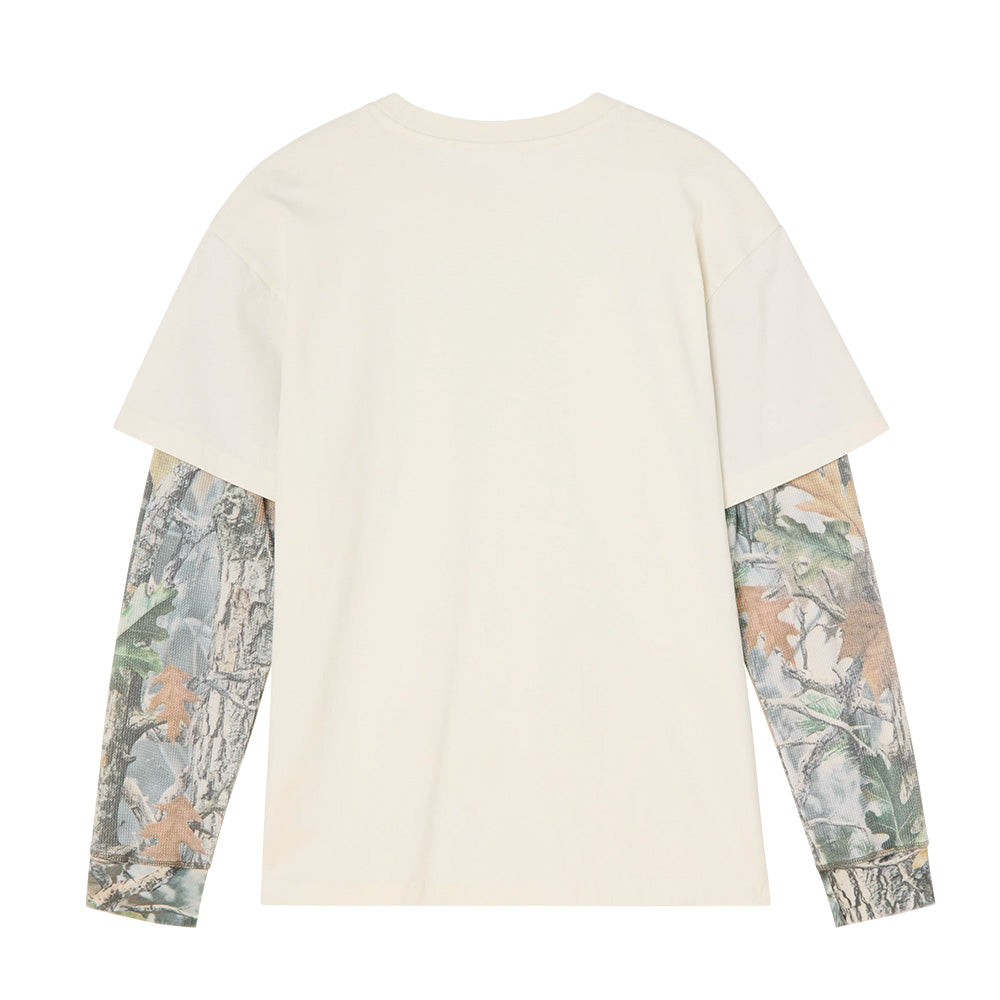 OBEY OBEY POST 2FER LS KNITS SHIRT // DUSTY CHALK MULTI