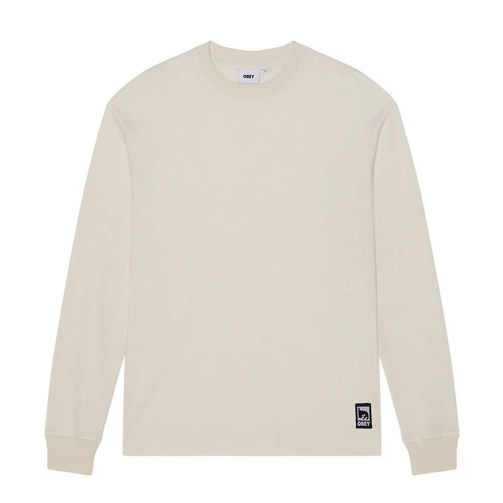 OBEY OBEY POST THERMAL LONGSLEEVE // DUSTY CHALK