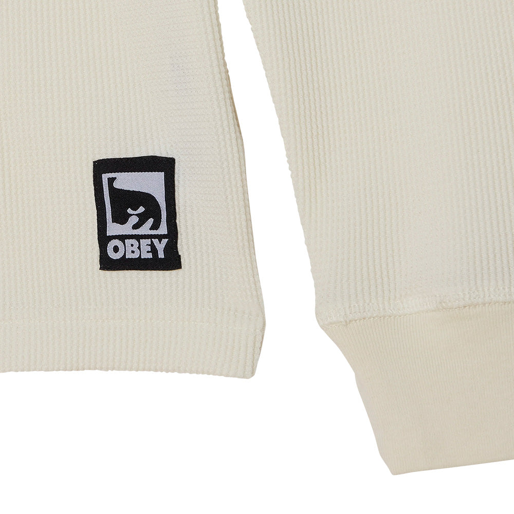 OBEY OBEY POST THERMAL LONGSLEEVE // DUSTY CHALK