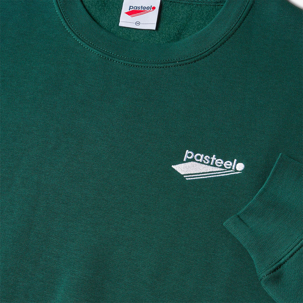 pasteelo pseogc tonal emb og crewneck forest