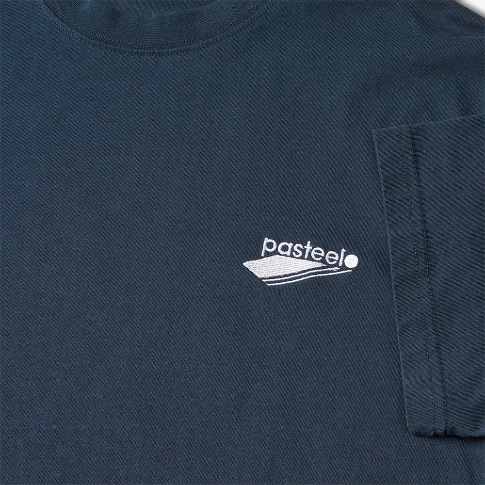 pasteelo pseogt tonal emb og tee navy