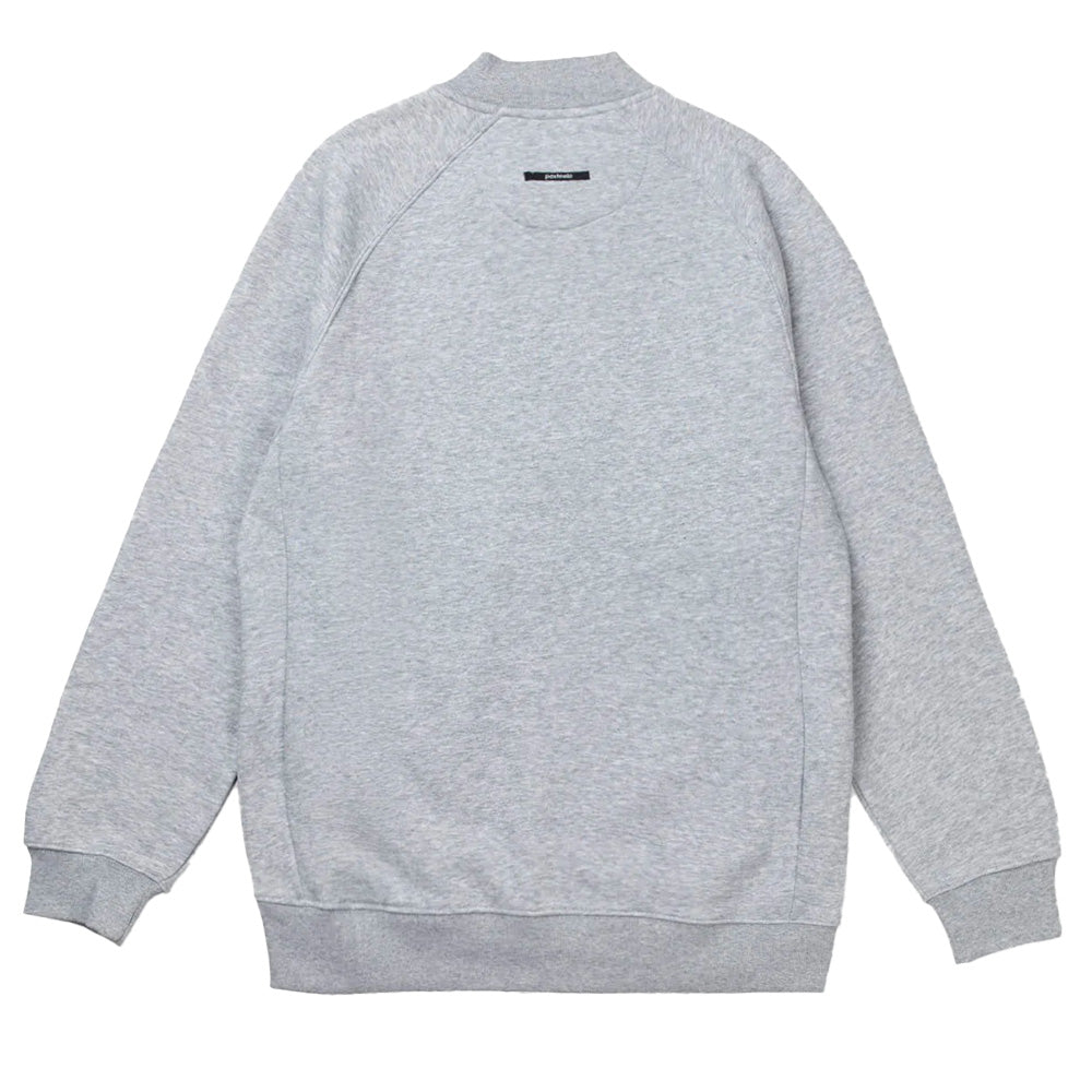 pasteelo pszut zip up trainer heather grey