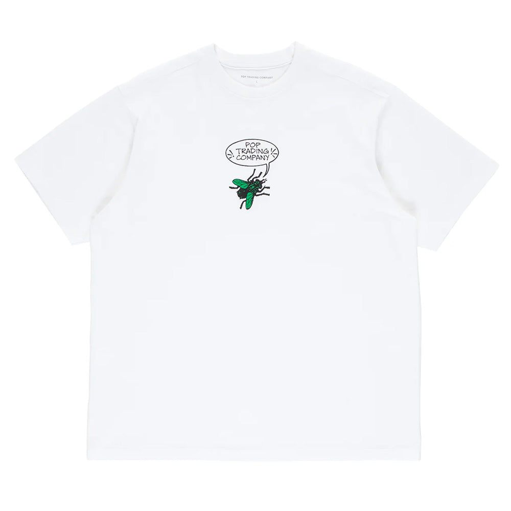 pop trading company popss26218 fly t shirt white