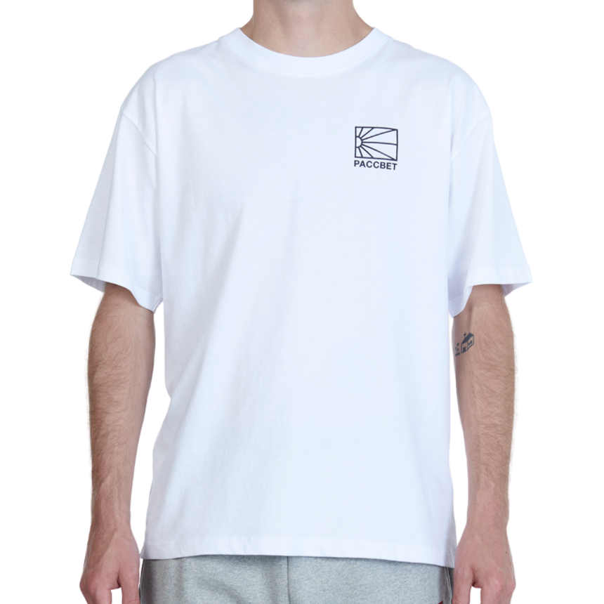 rassvet pacc12t001 logo tshirt knit white