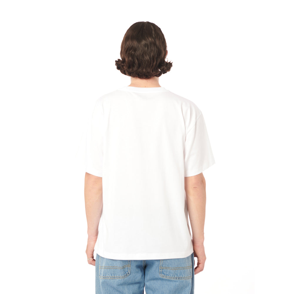 rassvet pacc14t002 big logo t shirt knit white