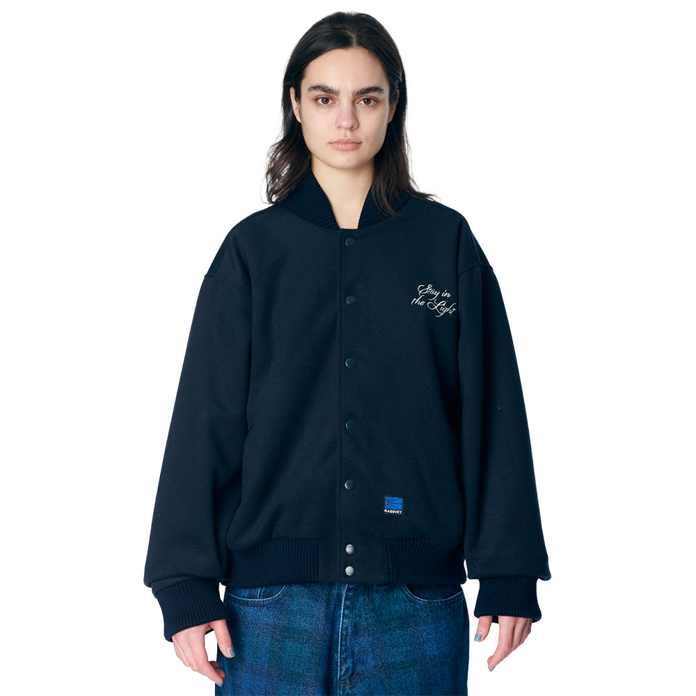 rassvet pacc17j005 men varsity jacket woven navy