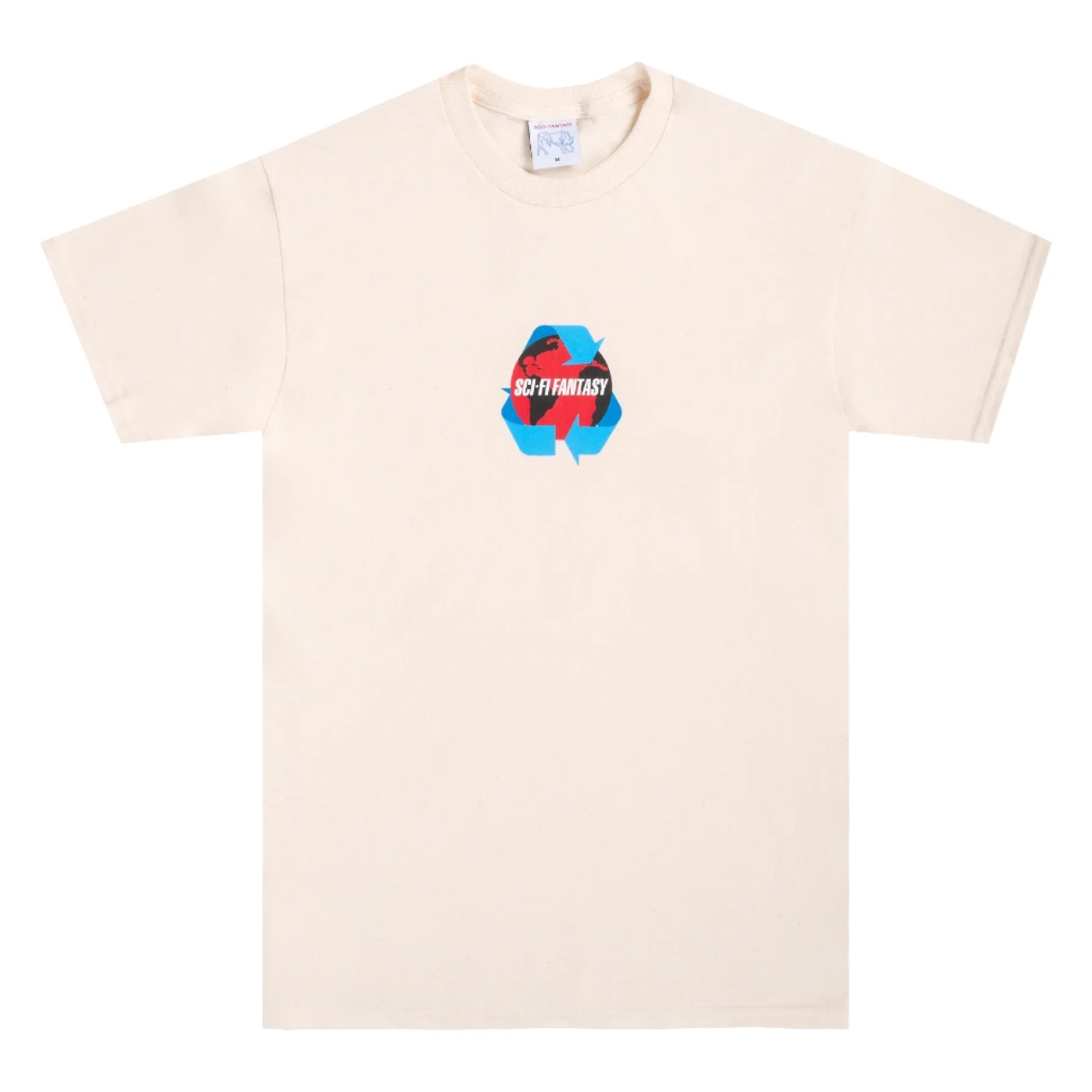 SCI-FI FANTASY SCI-FI FANTASY RECYCLE TEE // NATURAL