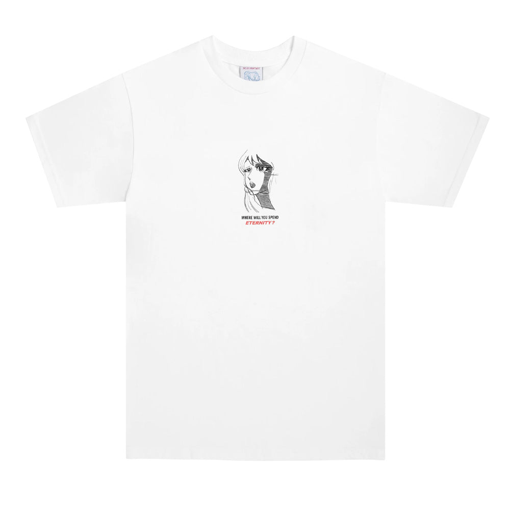 sci fi fantasy sf00133 eternity tee wht white