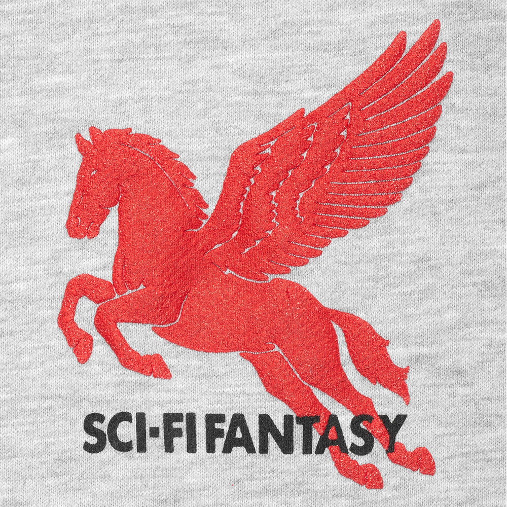 sci fi fantasy sf00202 pegasus crewneck heather grey