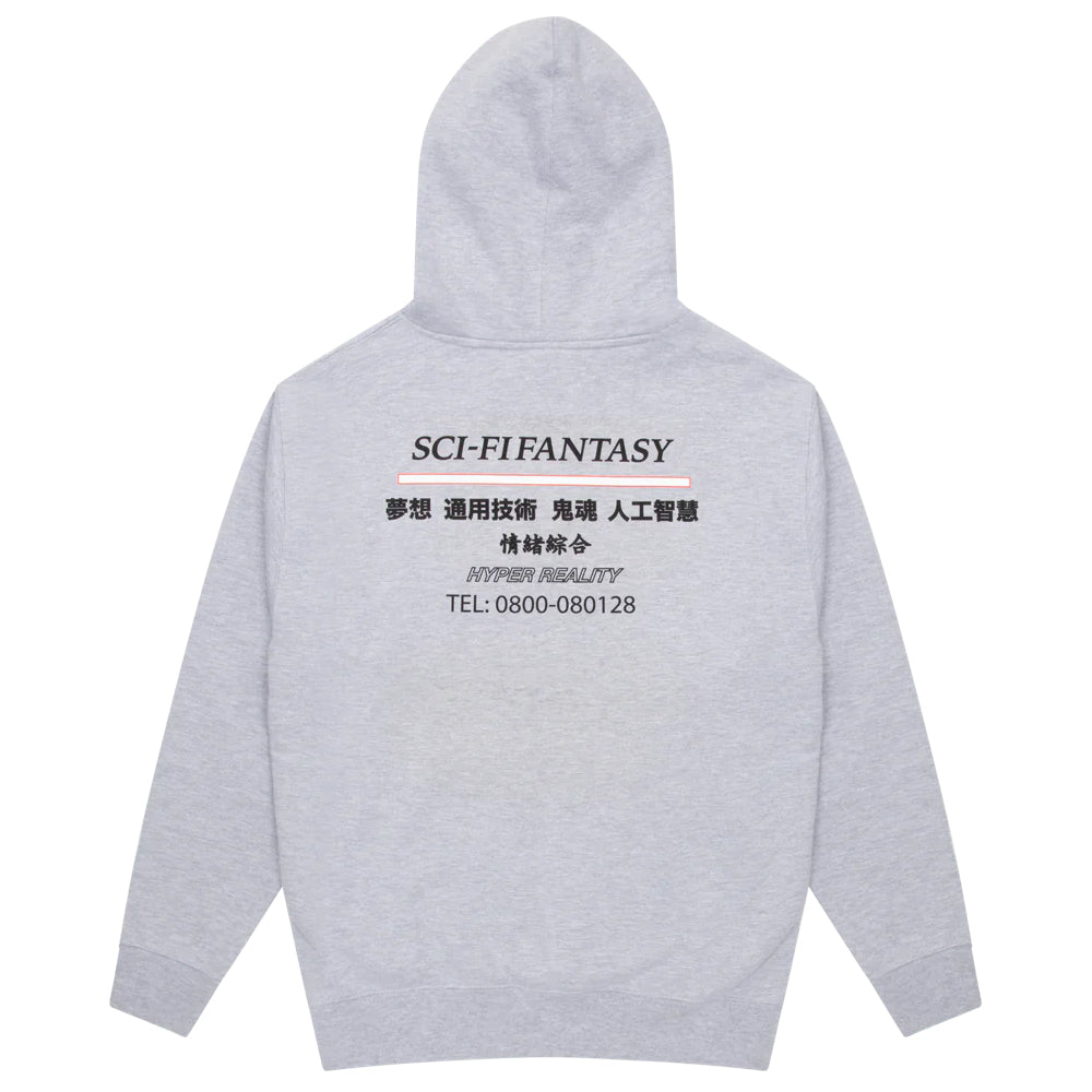 sci-fi sci 0155 gry industrial hood heather grey