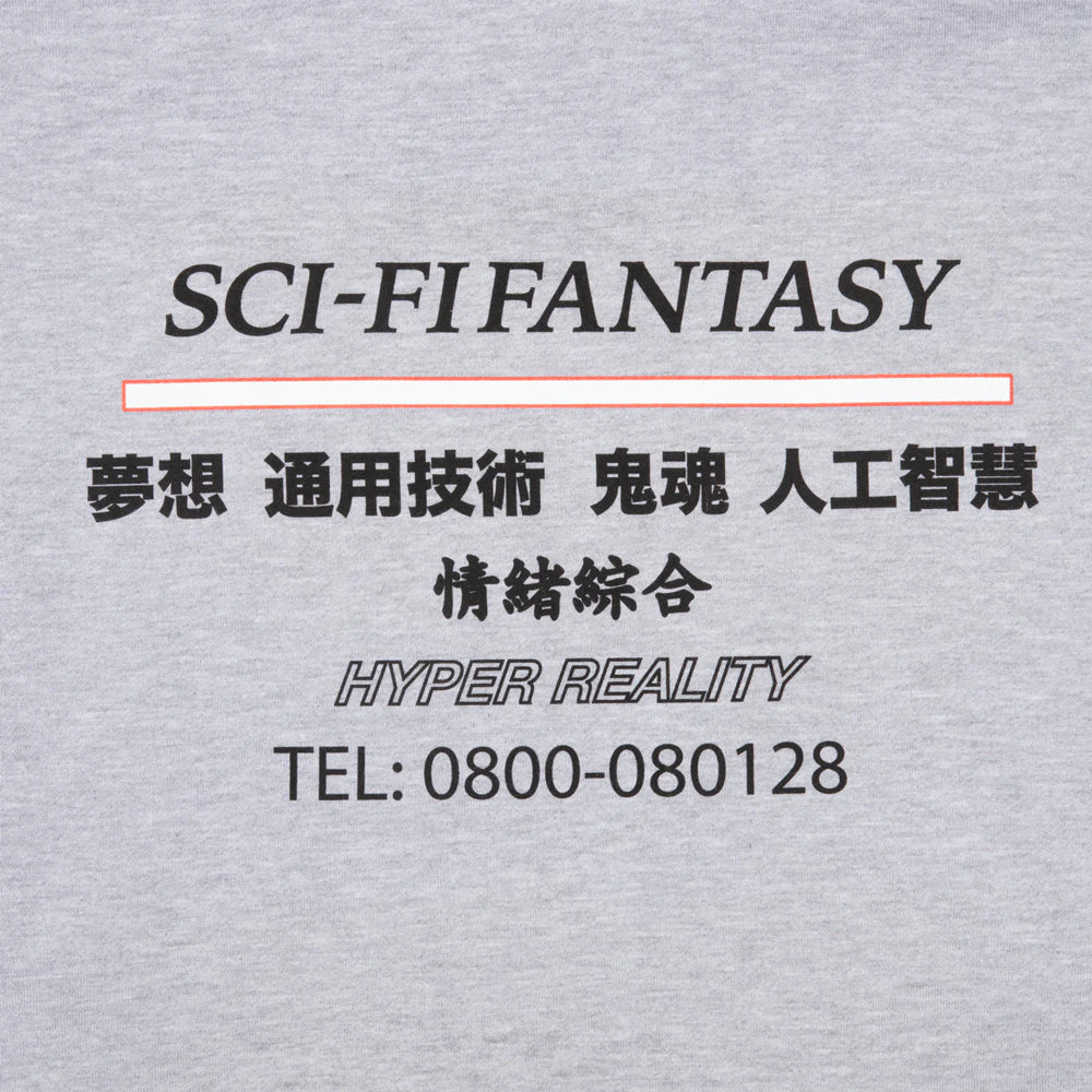 sci-fi sci 0155 gry industrial hood heather grey