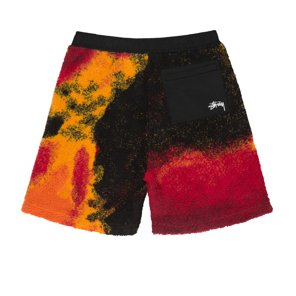 stussy 112303 sherpa short lava