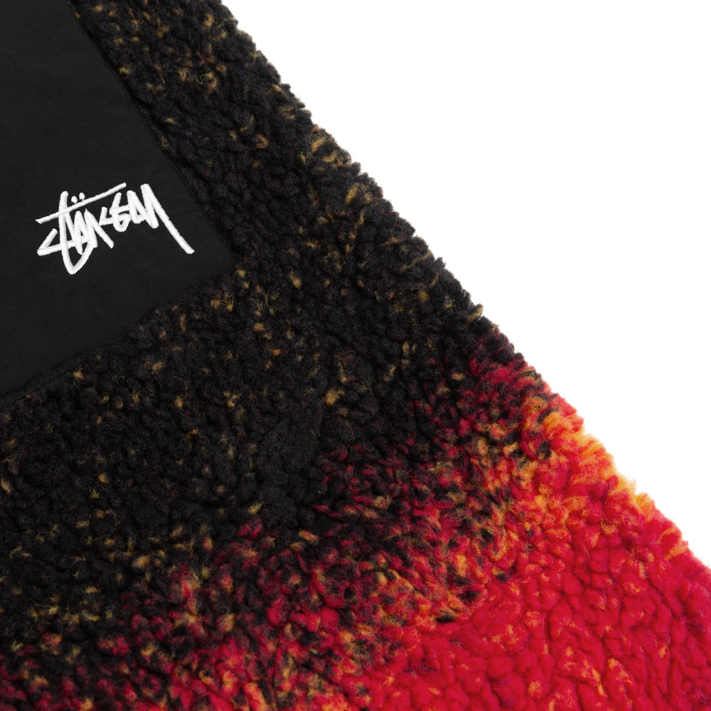stussy 112303 sherpa short lava