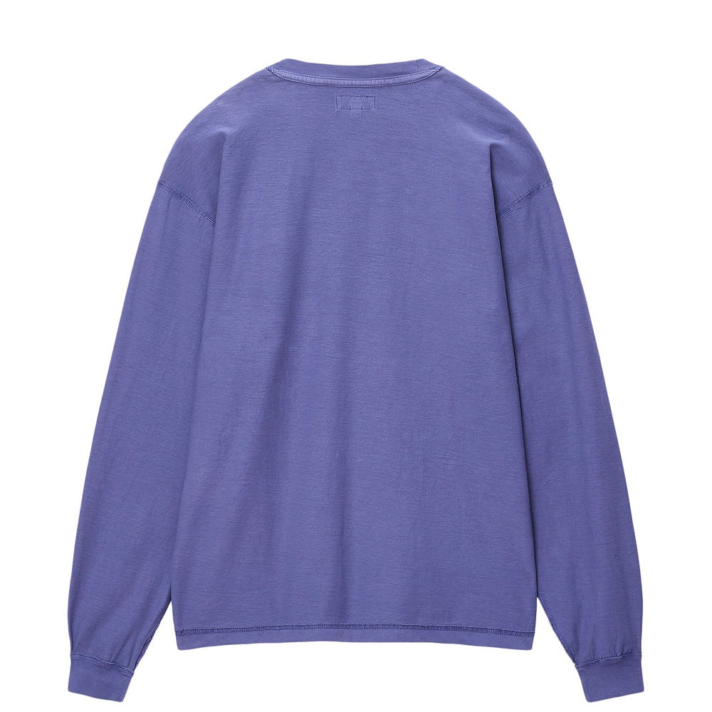stussy 1140333 lazy ls tee deep cobalt