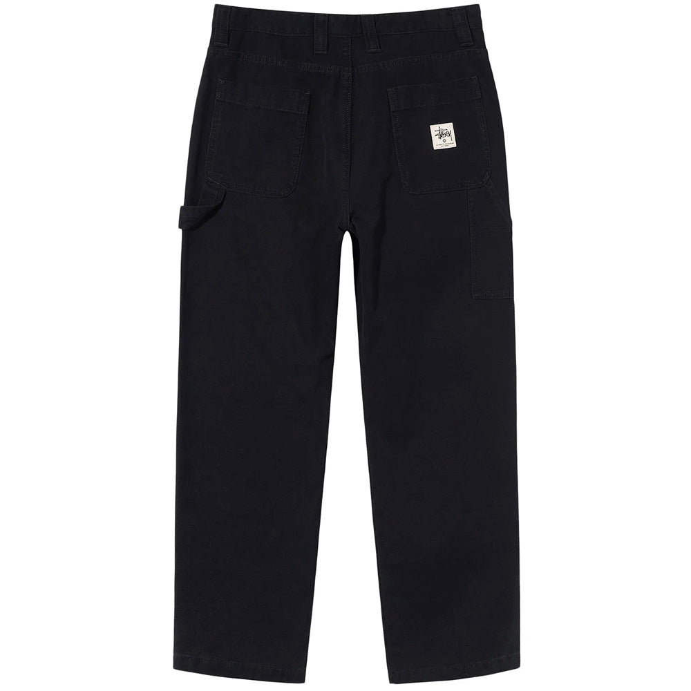 STÜSSY STÜSSY CANVAS WORK PANT // BLACK