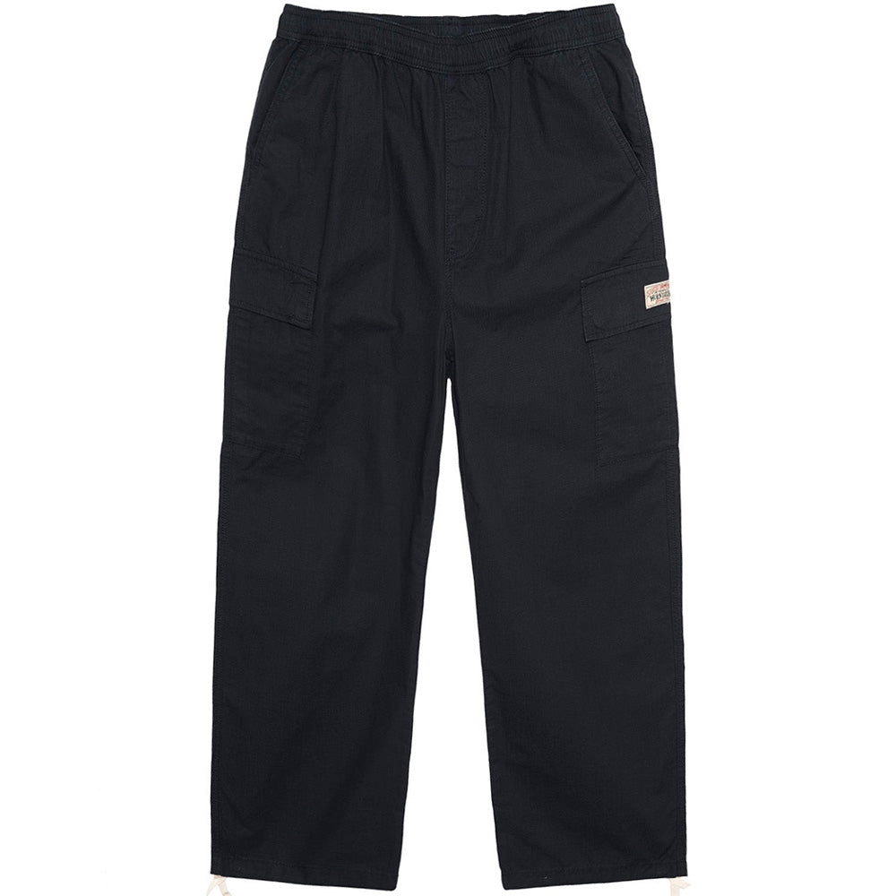 stussy 116608 ripstop cargo beach pant black