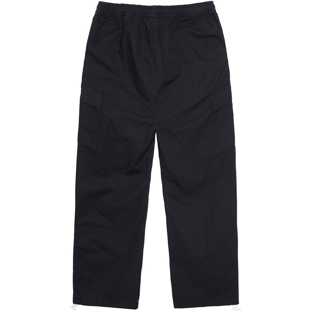stussy 116608 ripstop cargo beach pant black