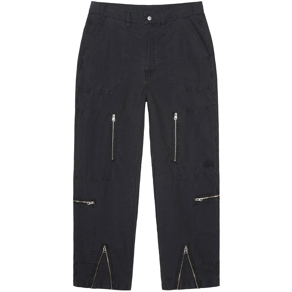 stussy 116646 nyco flight pant black