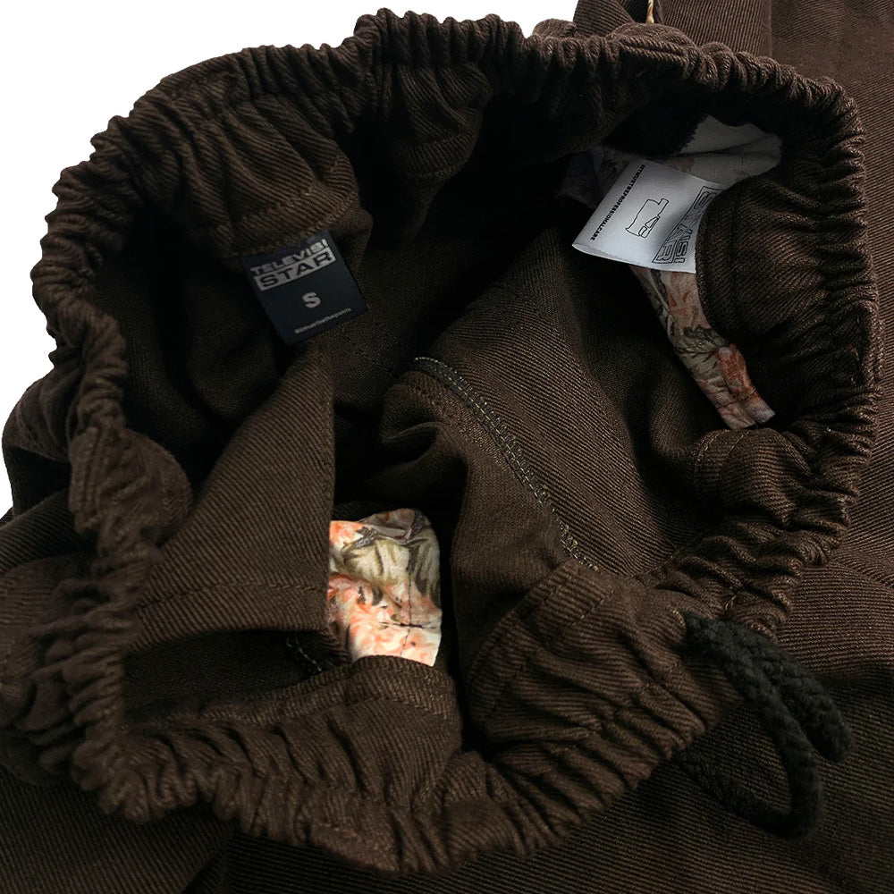 televisistar carpenter vx 1 denim shorts brown