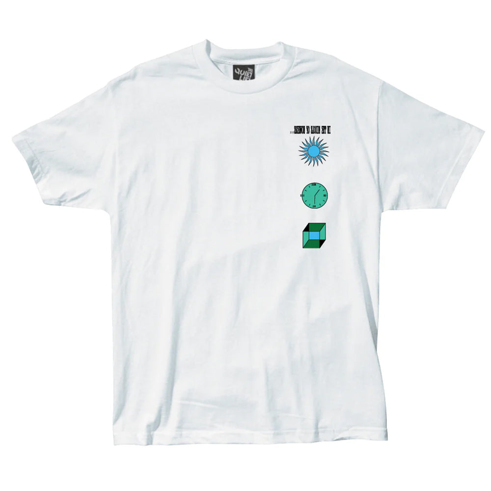 the quiet life 24spd1 1138 wait & see tee white
