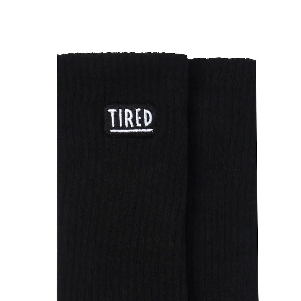 tired ts00221 og logo crew sock 3 pack black