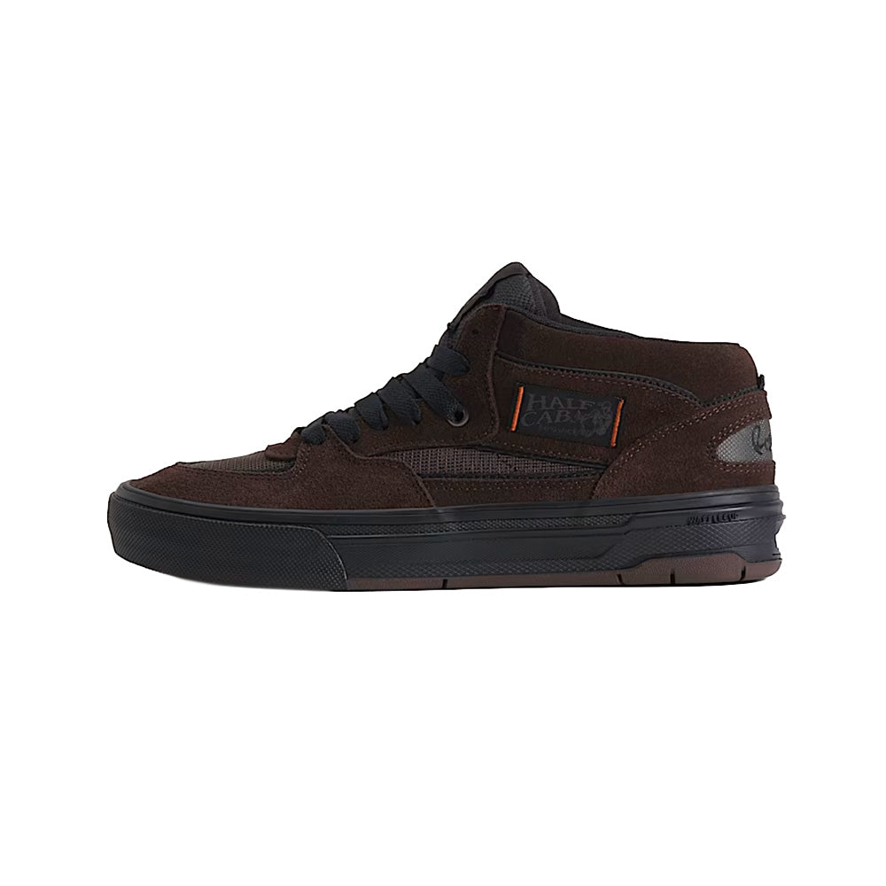 vans skate half cab wafflecup shoe dick rizzo translucent sidewall black blue