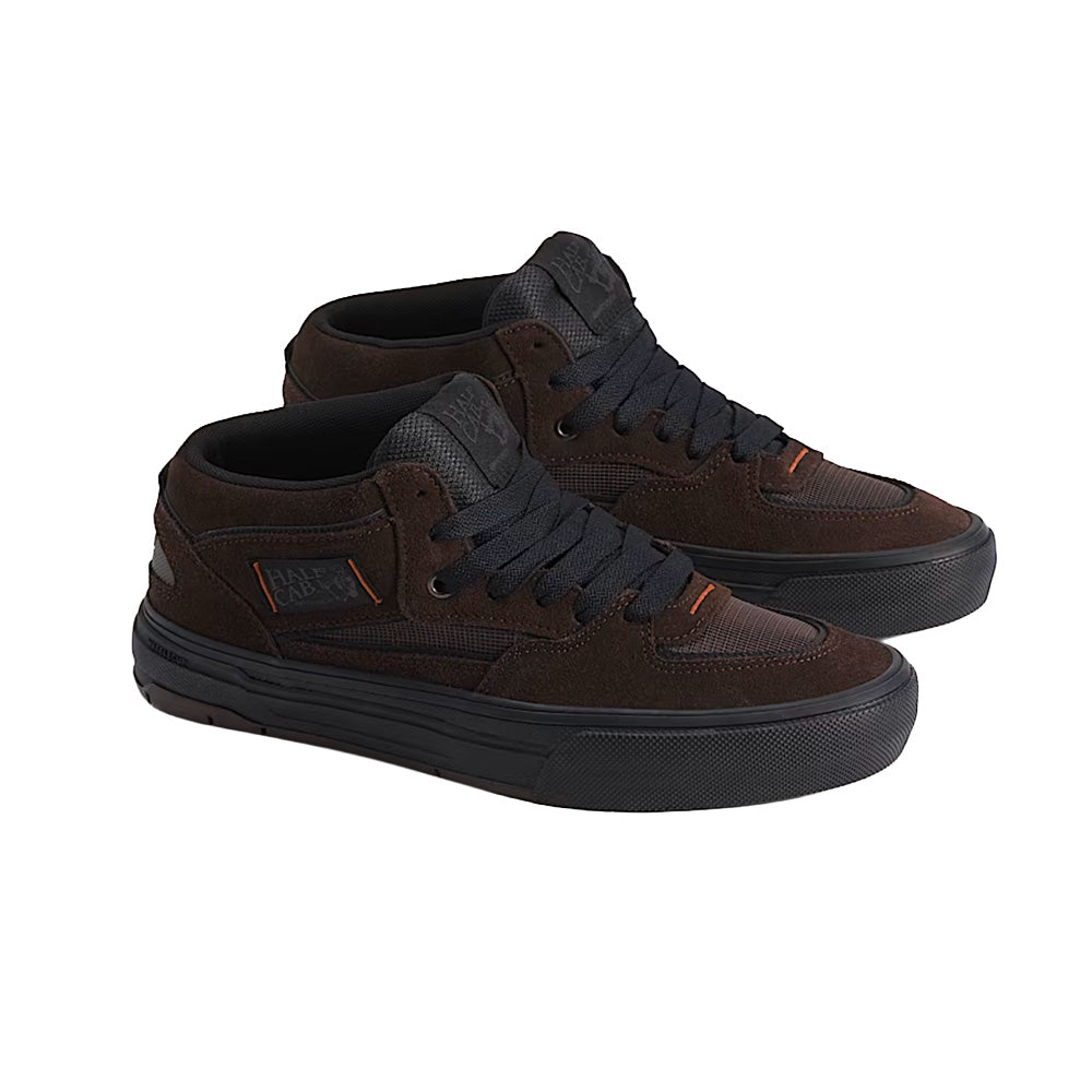 vans skate half cab wafflecup shoe dick rizzo translucent sidewall black blue