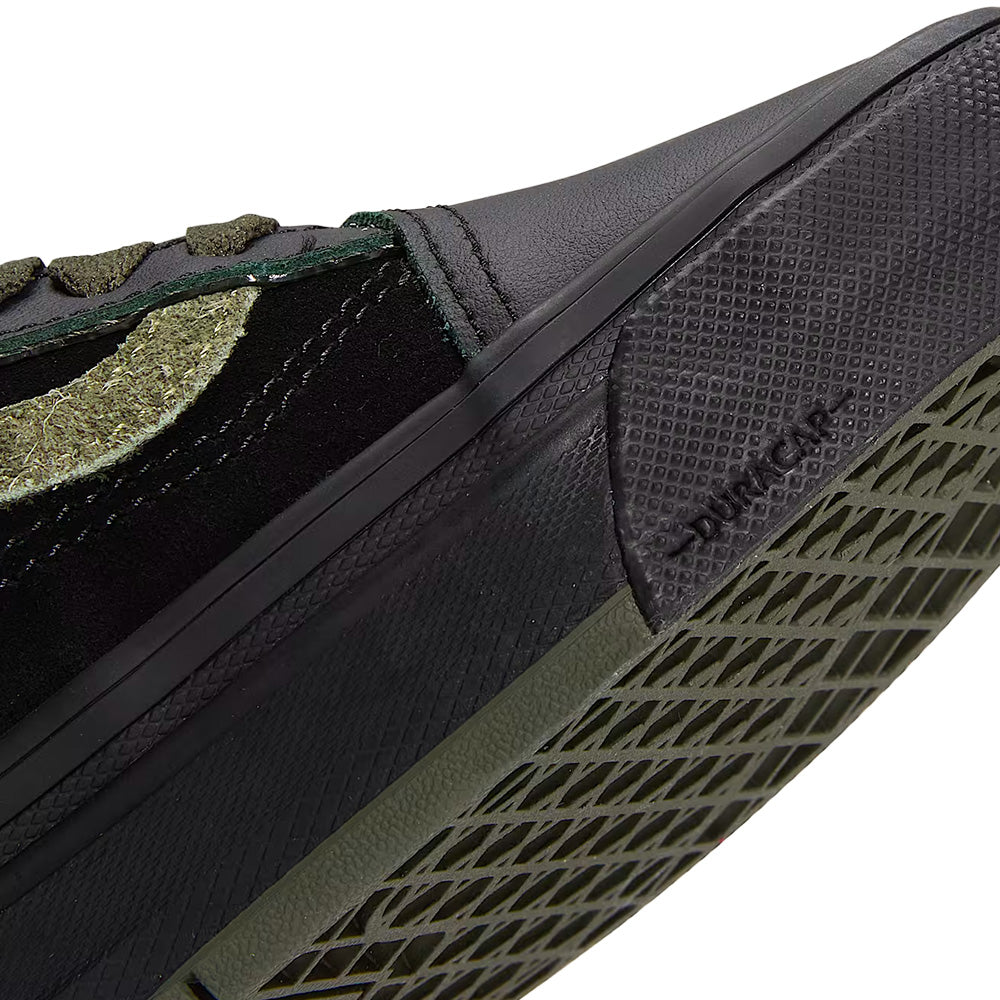 vans skate old skool wafflecup shoe willow voges fernandes green black