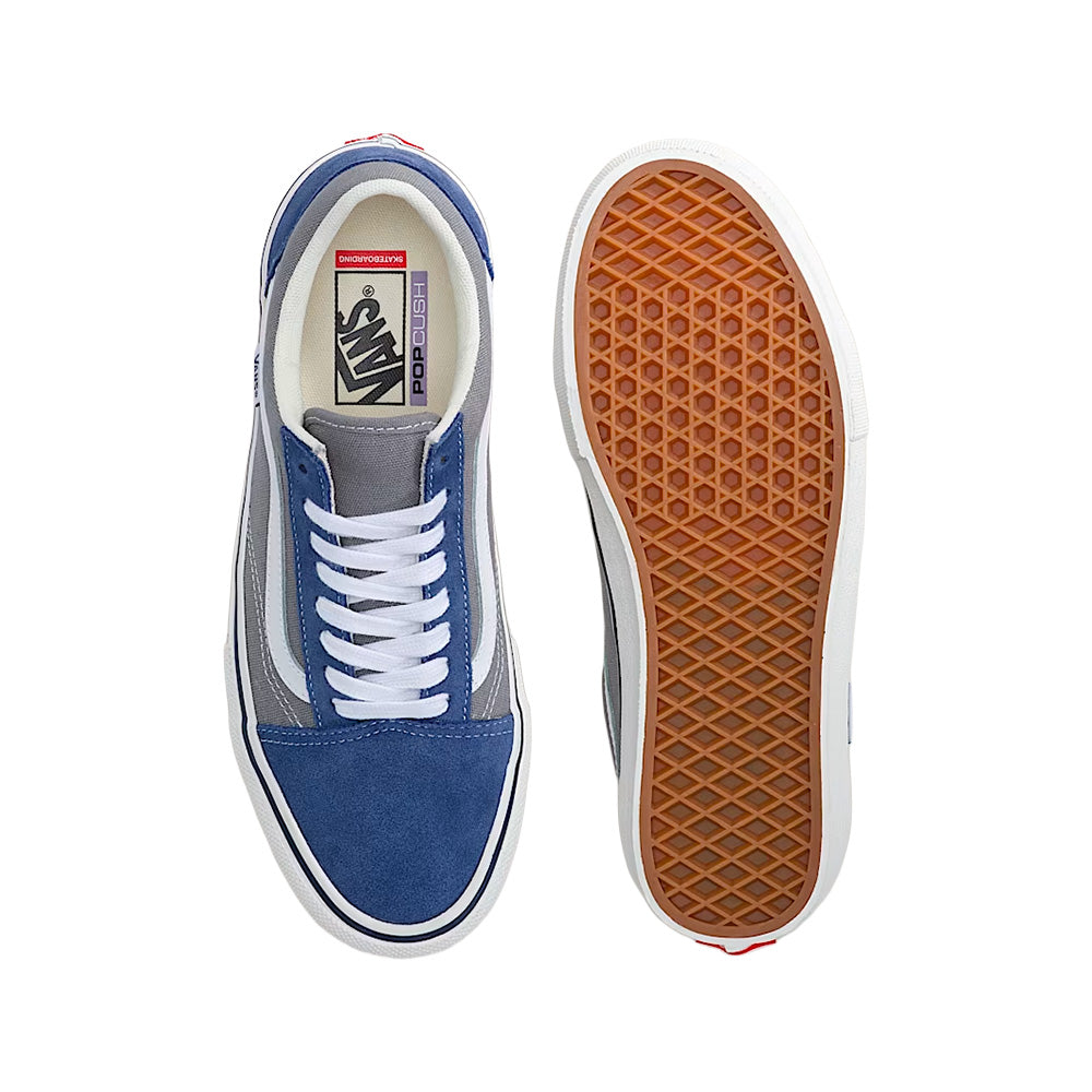 vans vn000edny241 skate old skool blue grey