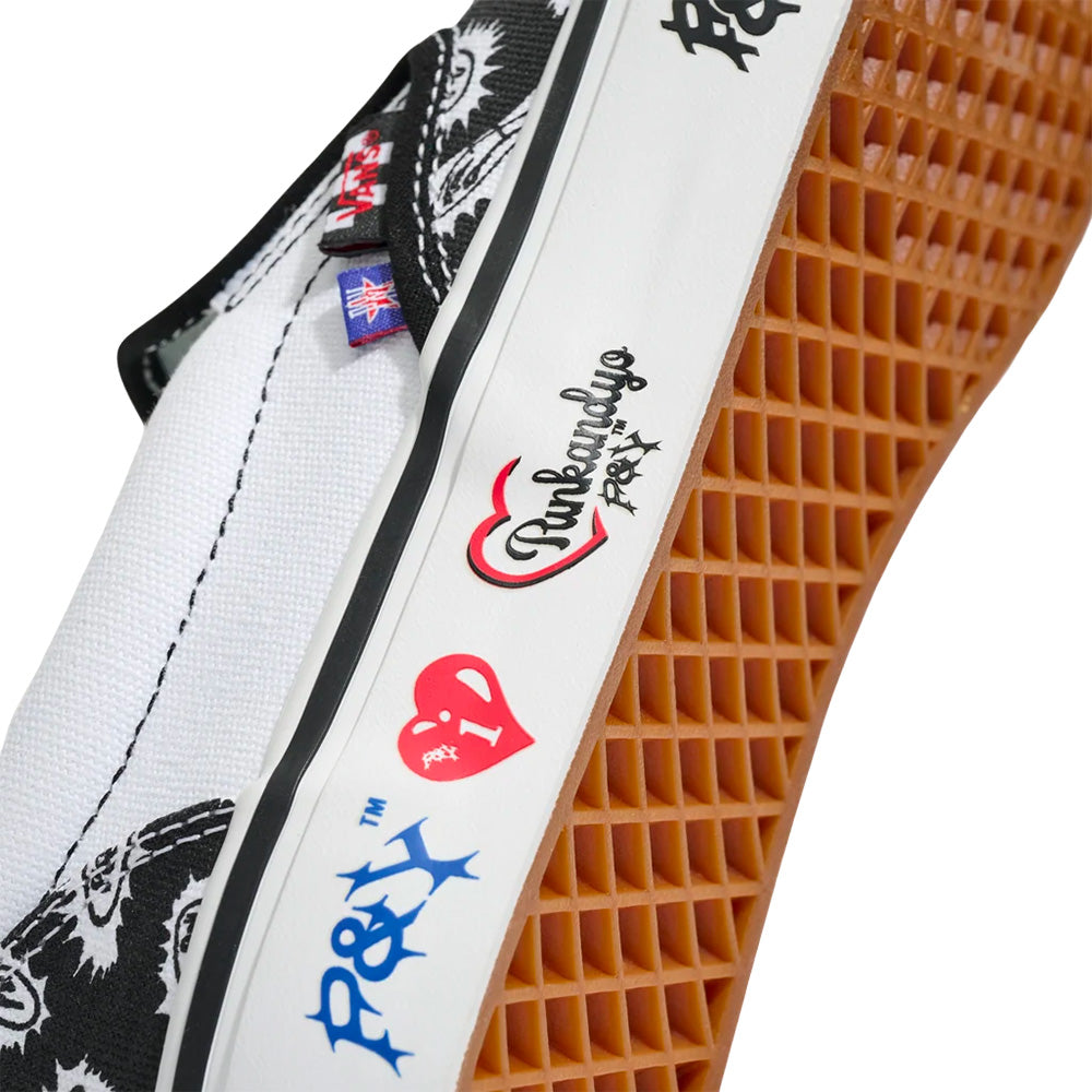 VANS VANS X PUNKANDYO SKATE SLIP-ON SHOE // BLACK