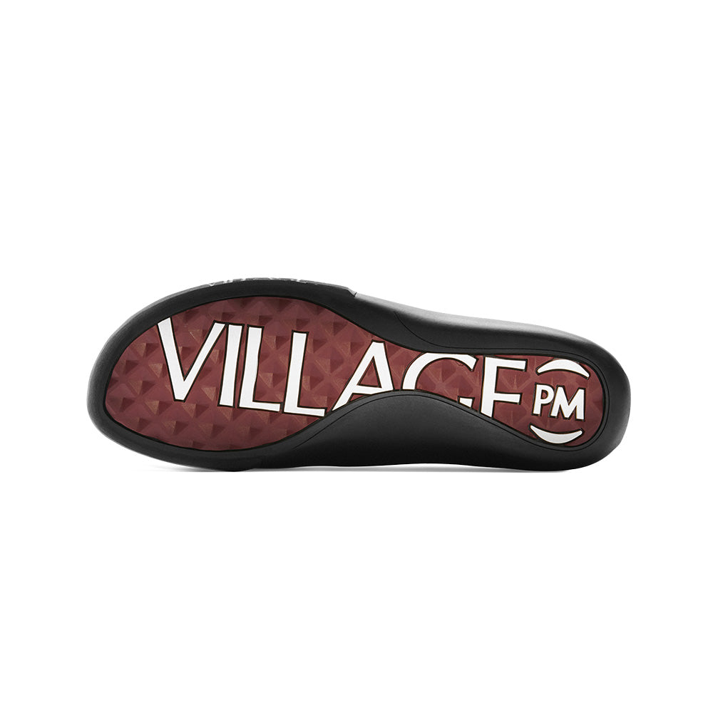 village pm 2 pm shoes maroon