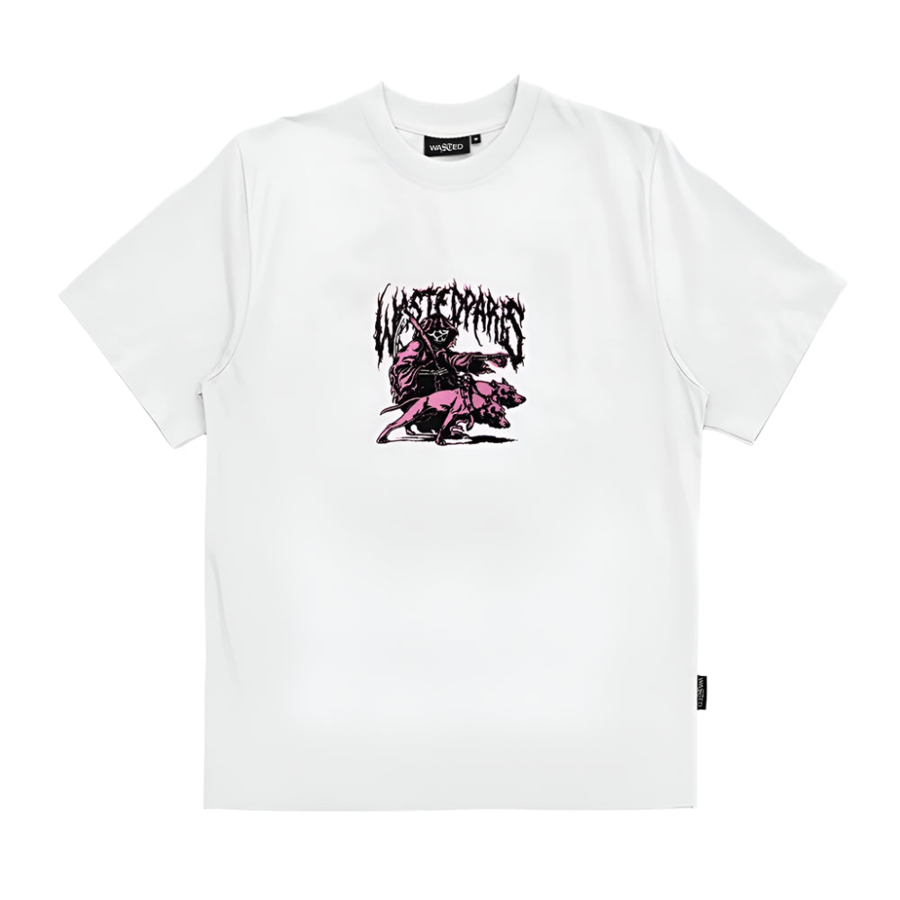 wasted paris 3701 handler t shirt white